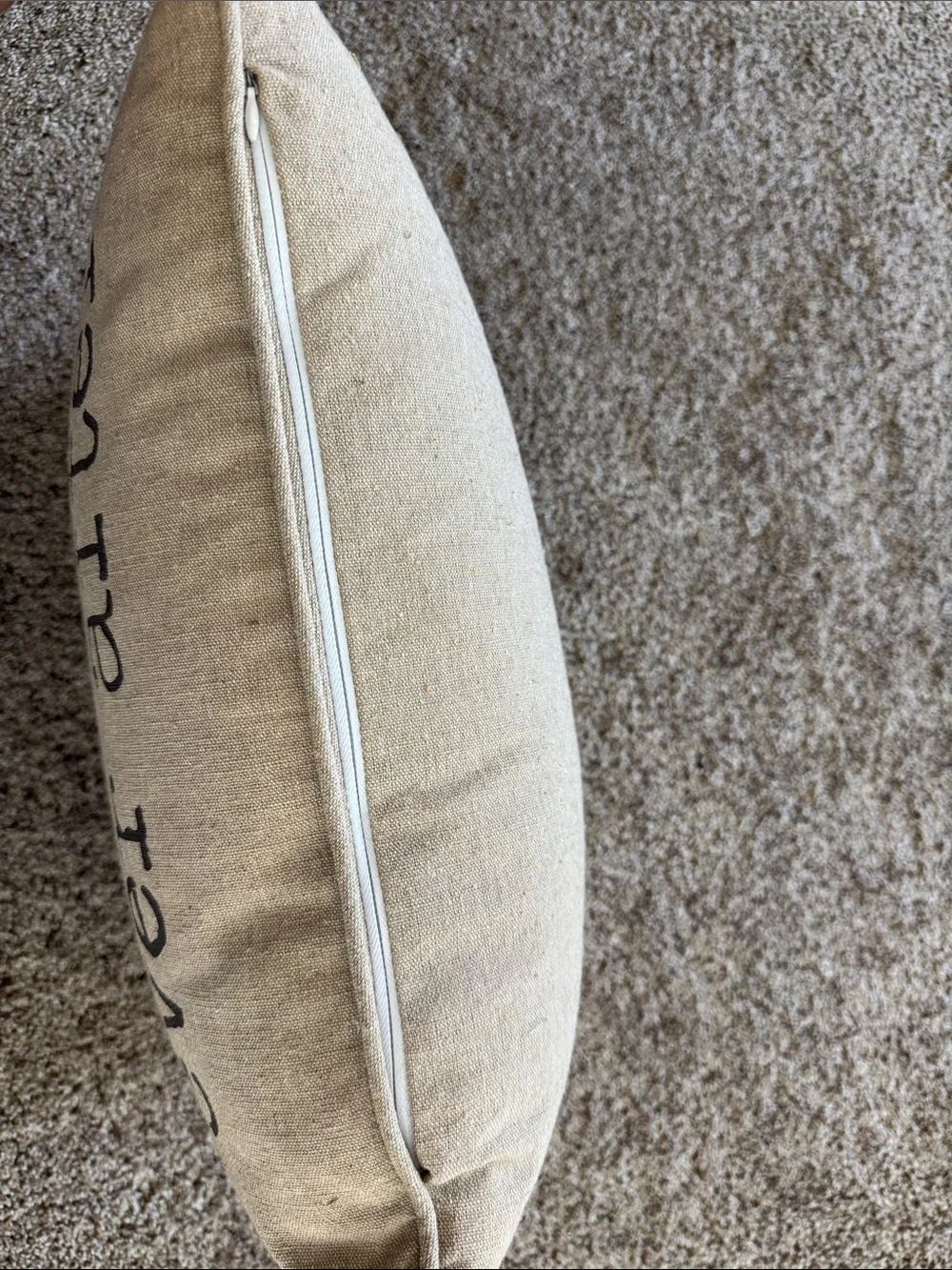 Levtex Neutral Linen Throw Pillow